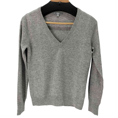 ユニクロ UNIQLO カシミヤVネックセーター レディース JPN:S